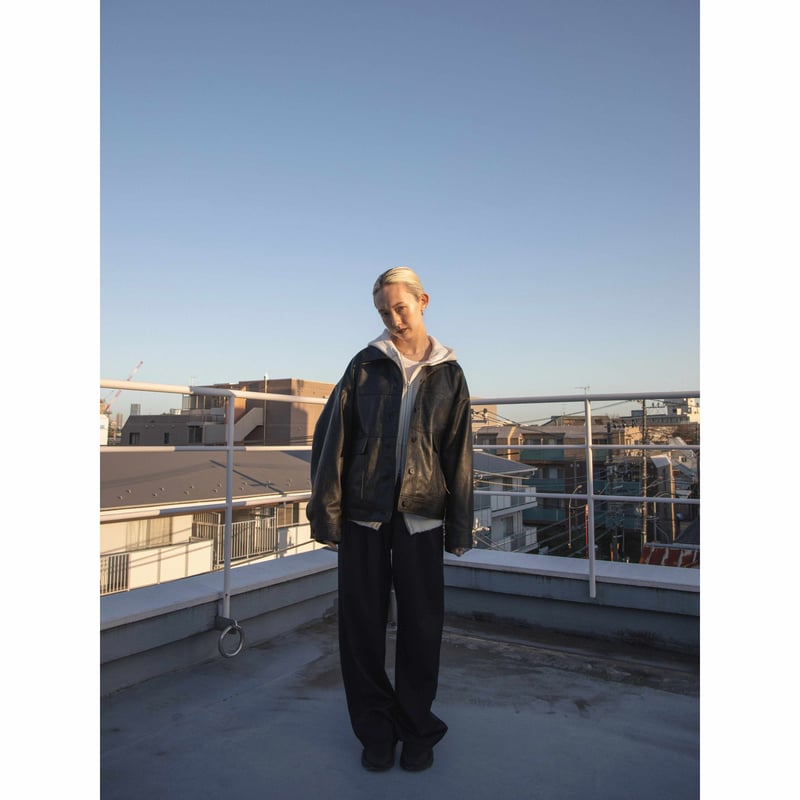 ジャケット・アウター nokcha old like eco leather jacket AUTHENTIC series - old like eco leather jacke