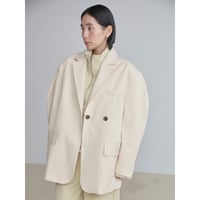 《予約販売》oval sleeve jacket/2colors_no0510