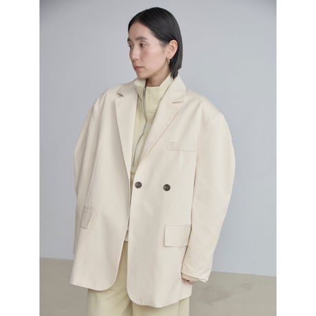 《予約販売》oval sleeve jacket/2colors_no0510
