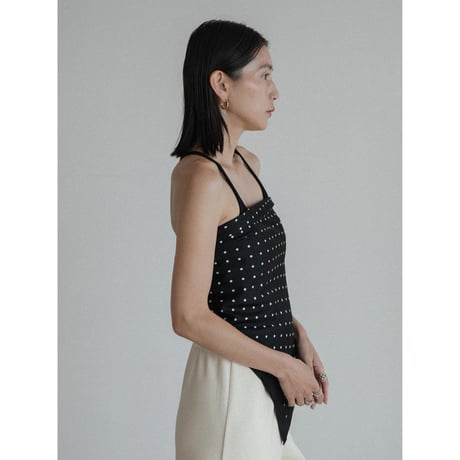《予約販売》dot pattern mulch scarf/2colors_na0739