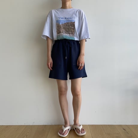 《予約販売》mannish half sweat pants/3colors_np0819