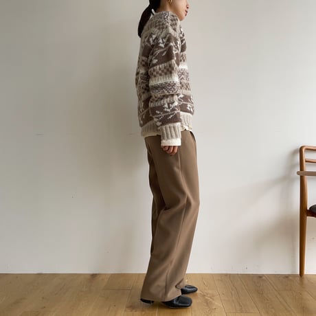 《予約販売》nordic rich knit/2colors_nt1515