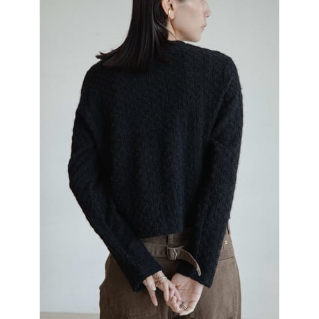 《予約販売》jacquard pattern knit cardigan/2colors_nt2399