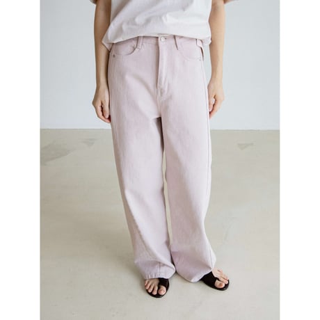 《予約販売》pigment oval jeans/2colors_nj0144