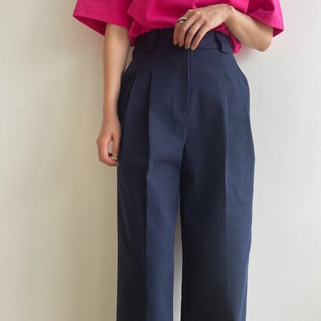 【nokcha original】“nc” chino pants/navy_np0612