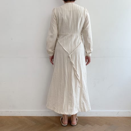 【NOKCHA  original】2way detail long ops/ivory