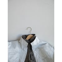 《予約販売》high neck handsome shirt/2colors_nb0356