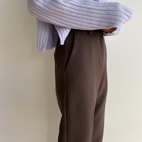 《予約販売》warm semi flare pants/3colors_np0708