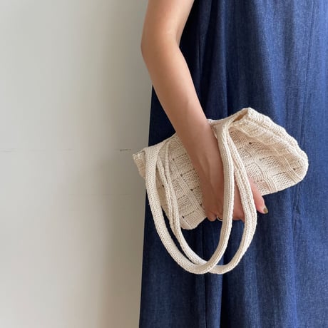 《予約販売》minimal knit bag/2colors_na0414