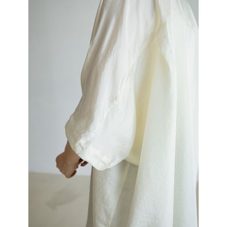 《予約販売》satin 2way shirt/2colors_nb0381
