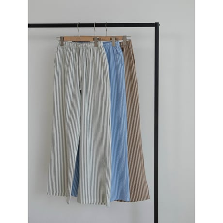 《予約販売》stripe long pants/3colors_np1101