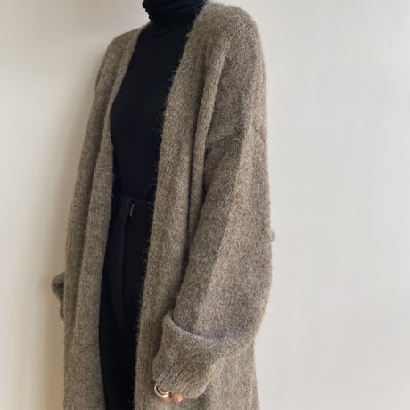《予約販売》nuance color long knit cardigan/2colors_nt1861