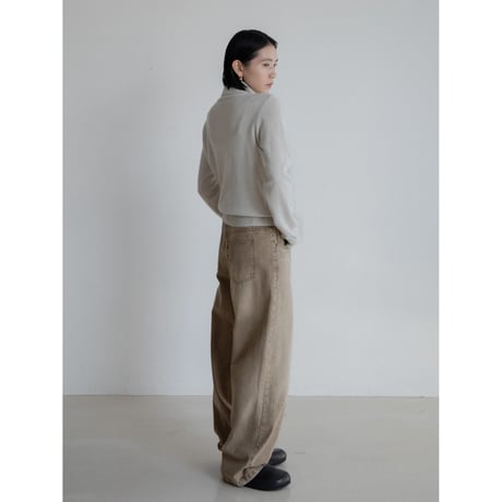 《予約販売》soft color wool knit pullover/2colors_nt2218