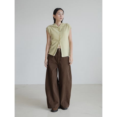 《予約販売》cashmere blend knit vest/2colors_nt2389