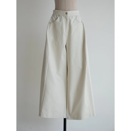 《予約販売》twill oval mannish pants/2colors_np1080