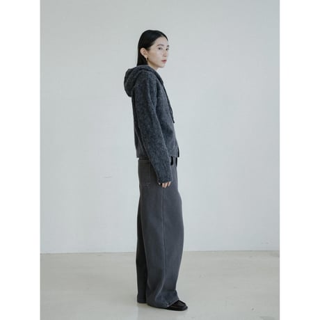 《予約販売》2way zip knit parker/2colors_nt2451