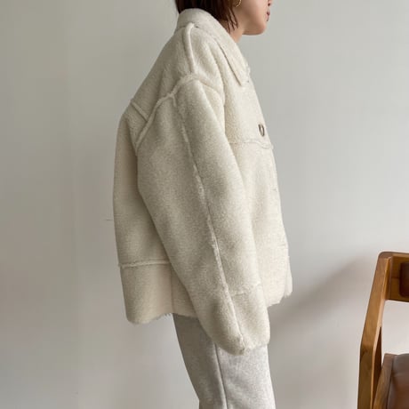 《予約販売》over boa jacket/2colors_no0182