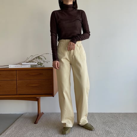 《予約販売》wash color jeans/2colors_nj0054