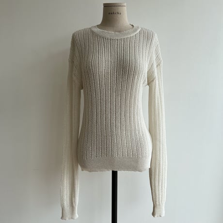 《予約販売》sheer knit/2colors_nt1320