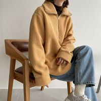 《予約販売》boa zip pullover/2colors_nt1193