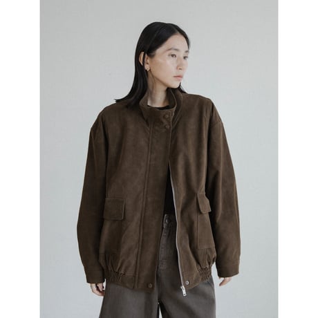 《予約販売》suède like over jacket/2colors_no0470