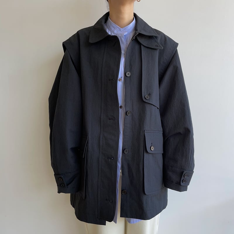 nokcha original】2way mannish jacket/deep navy_...