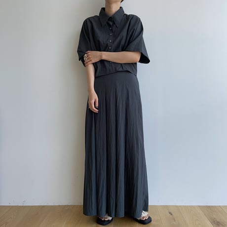 《予約販売》mannish long skirt/2colors_ns0078