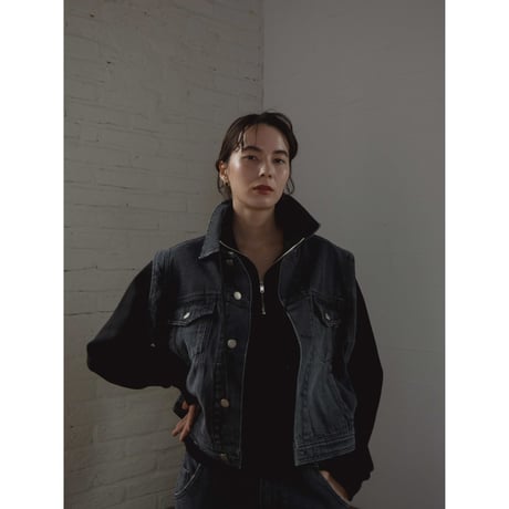 【NOKCHA original】2way old like denim jacket_no0390