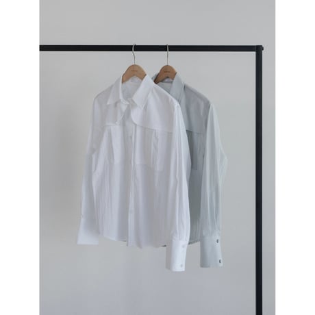 《予約販売》accent handsome shirt/2colors_nb0282