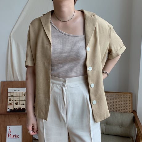 ✳︎予約販売✳︎summer shirt jk/2colors_no0088