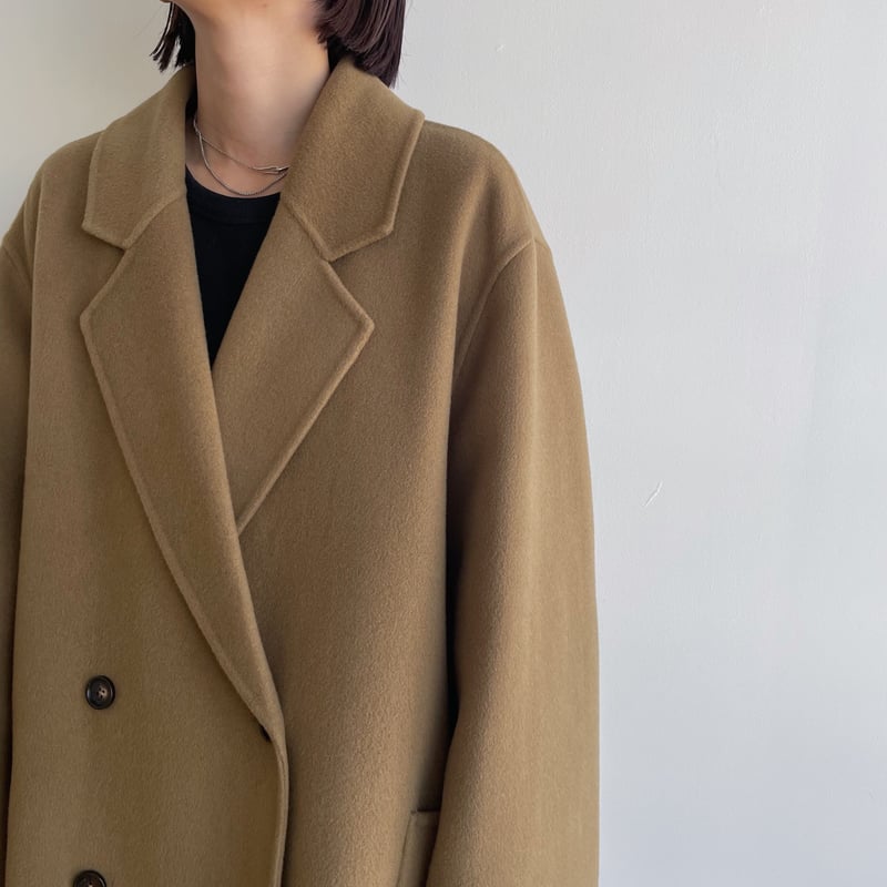 【nokcha original 】tailored middle coat