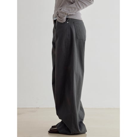 《予約販売》cotton oval pants/2colors_np1238
