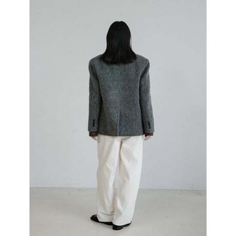 《予約販売》quilting linner mohair like jacket/2colors_no0494