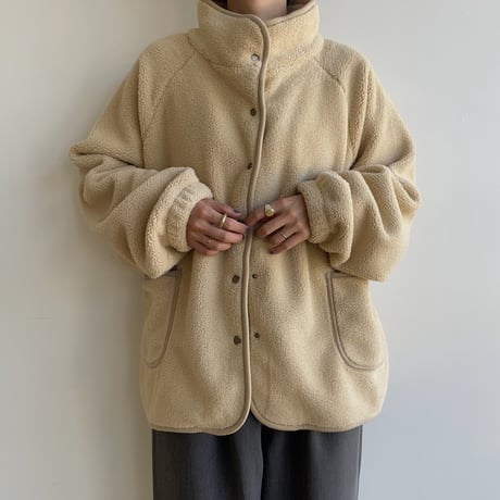 《予約販売》mannish fleece jacket/2colors_no0327