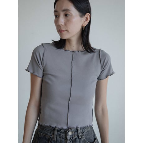 《予約販売》accent hem minimal tee/3colors_nt2368