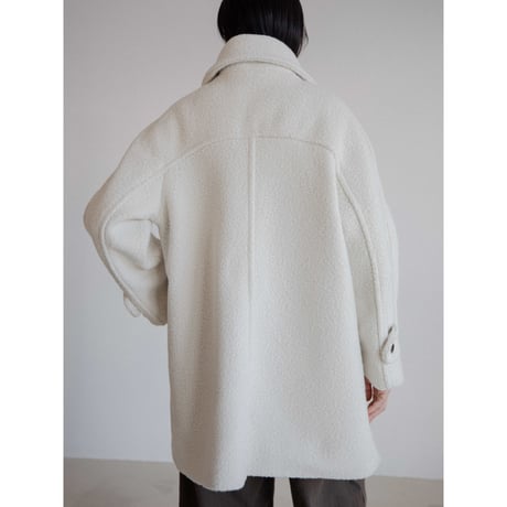 《予約販売》2way bouclé coat/2colors_no0414