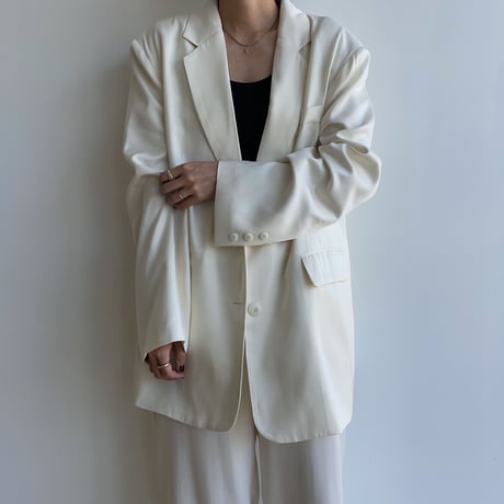 《予約販売》satin jacket/2colors_no0315