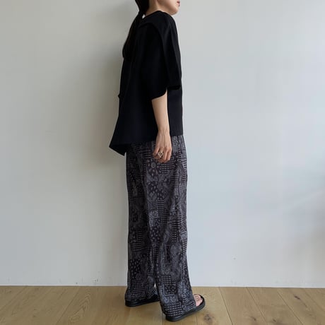 《予約販売》paisley rincl easy pants/2colors_np0834