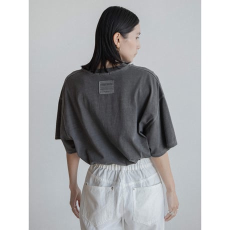 《予約販売》label pigment tee/2colors_nt2372