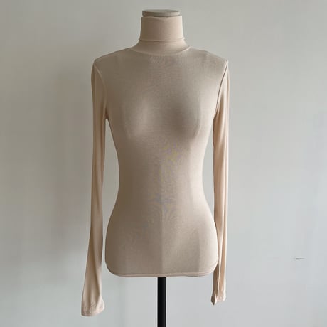 《予約販売》sheer high neck tops/5colors_nt1458