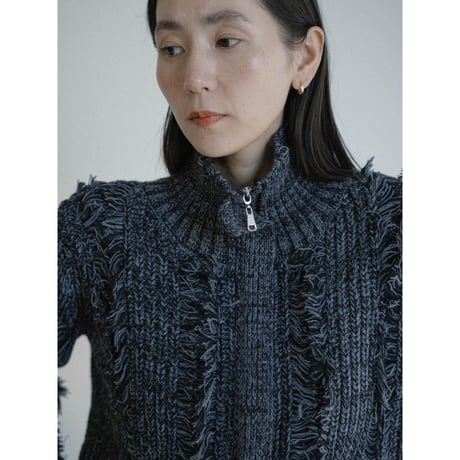 《予約販売》melange minimal knit cardigan_nt2462