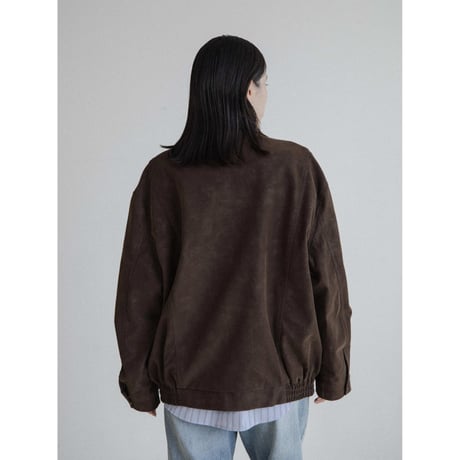 《予約販売》suède like over jacket/2colors_no0470