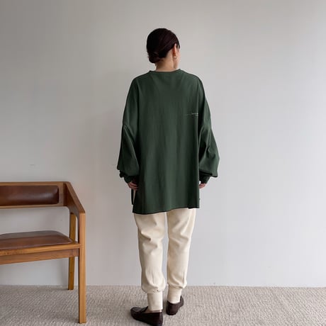 【nokcha original】“latte de the vert” tee/2colors_nt1446