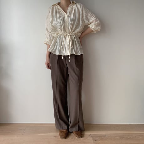 ✳︎予約販売✳︎waist marc rincl blouse /2colors_nb0038