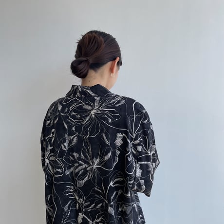 《予約販売》ennui pattern over shirt/2colors(unisex)_nb0152