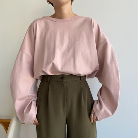 【nokcha original】“nc”over tee/3colors_nt1046