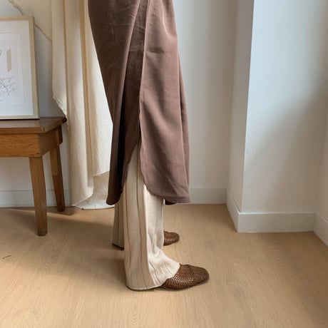✳︎予約販売✳︎rib knit relax pants_np0048