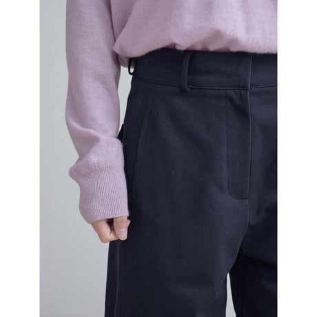 《予約販売》oval tuck cotton pants/2colors_np1212