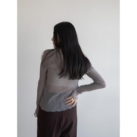 《予約販売》rincl sheer hem tops/2colors_nt2007