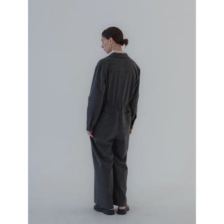 - AUTHENTIC series - classy jumpsuit/charcoal gray_an0023